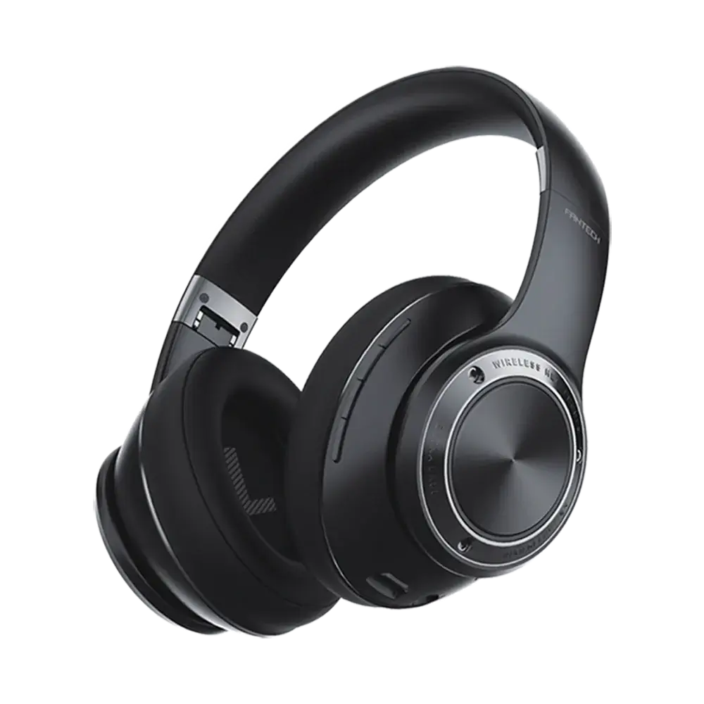 Fantech Bluetooth Headset Foldable - Black (WH01) - Image 3