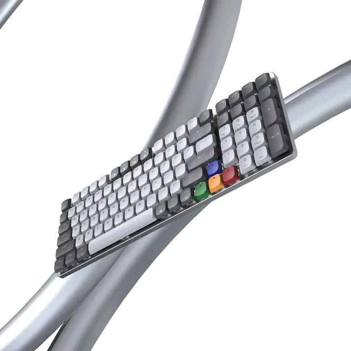 Fantech MK915 95% Low Profile Wireless Keyboard (SUPER MAXFIT AIR99) - Image 6