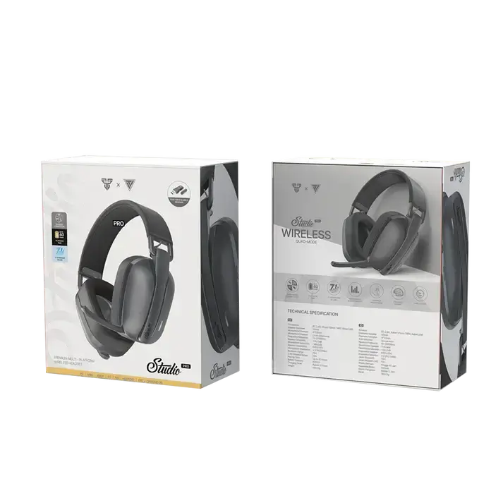 Fantech PRO Wireless Headset (WHG03) white - Image 2