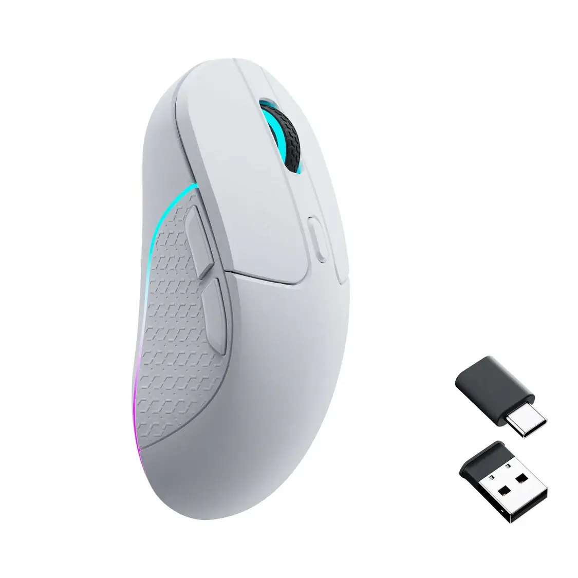 Keychron M3 Wireless Mouse - White - Image 2