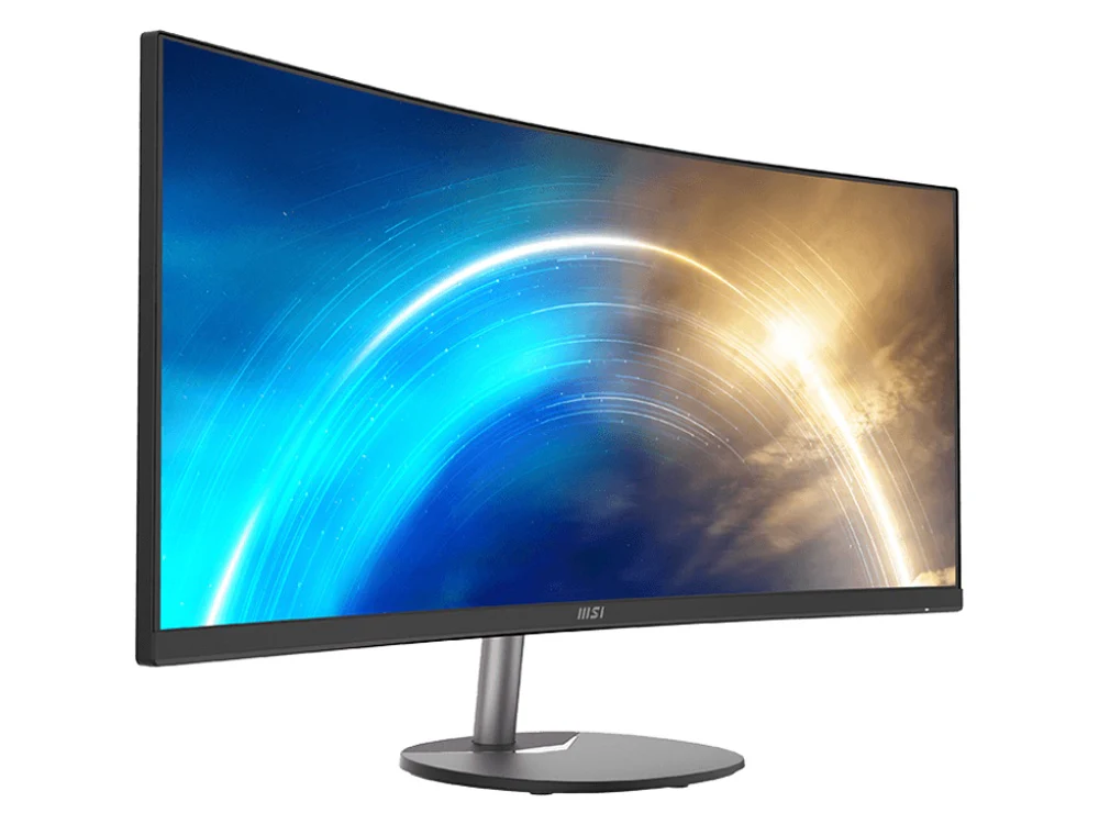 MSI PRO MP341CQ 34" Ultra-wide QHD VA 100Hz 3K Curved Business Monitor - Image 5